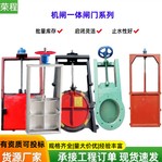 Integrated mechanical and hydraulic gate